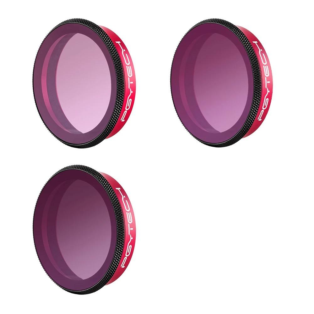 PGY-TECH P-11B-021 OSMO ACTION ND-PL Filter Gradient Set     （ND8-GR  ND16-4 ND32-8)(Professional )