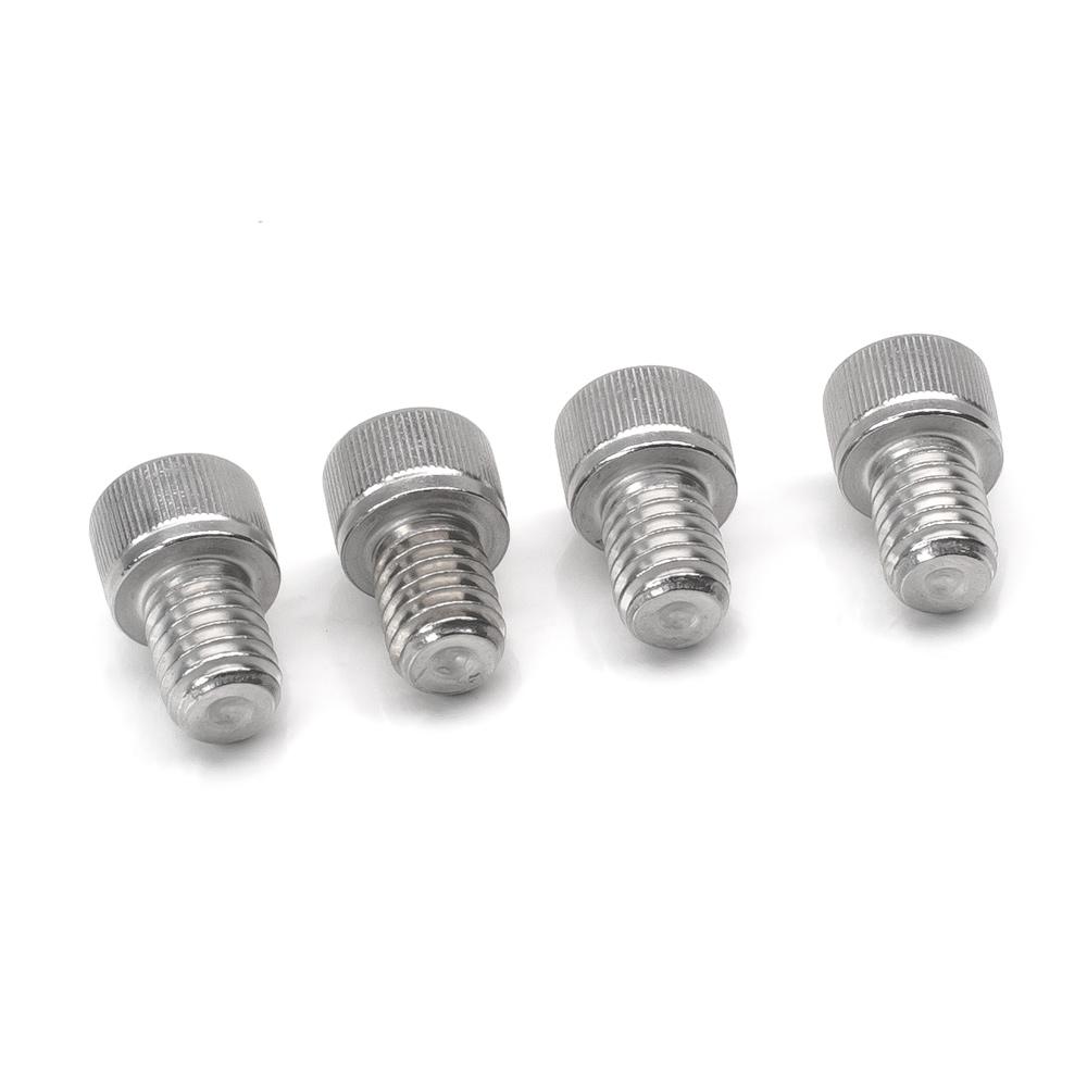 CineMilled CM-4020 Stainless Steel Screw 3/8-16 x 1/2 in. Refill (4pcs)