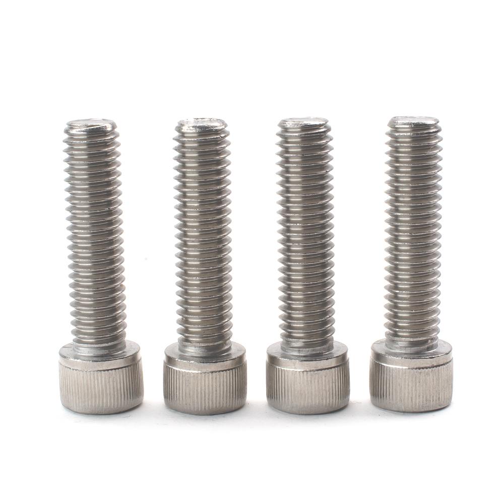 CineMilled CM-4023 Stainless Steel Screw 3/8-16 x 1 in. Refill (4pcs)