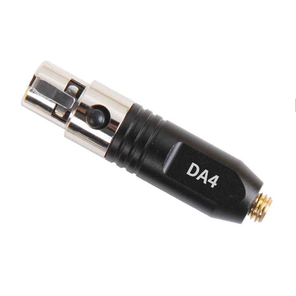 Deity Microphones DA4（SHURE） マイクロドットコネクタ for SHUREプラグコネクタ(ブラック)