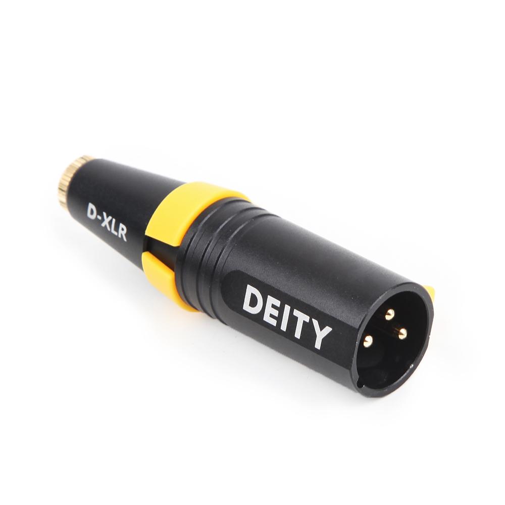 Deity Microphones D-XLR 3.5mm TRS キャノン変換コネクタ