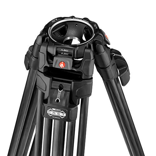 Manfrotto MVTTWINFC 645 FAST ツインビデオ三脚 カーボン