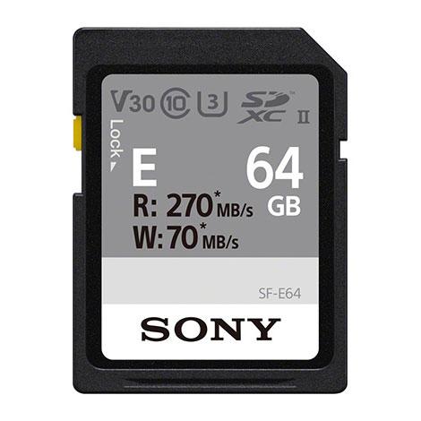 SONY SF-E64 SDXC UHS-II メモリーカード 64GB