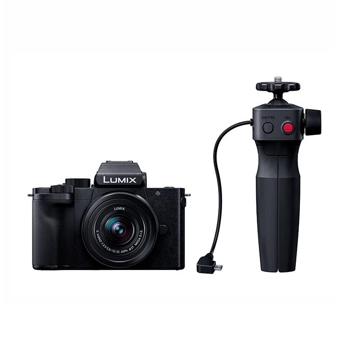 デジタル一眼カメラ(12-32mm F3.5-5.6レンズ・トライポッドグリップ付属)　DC-G100V-K