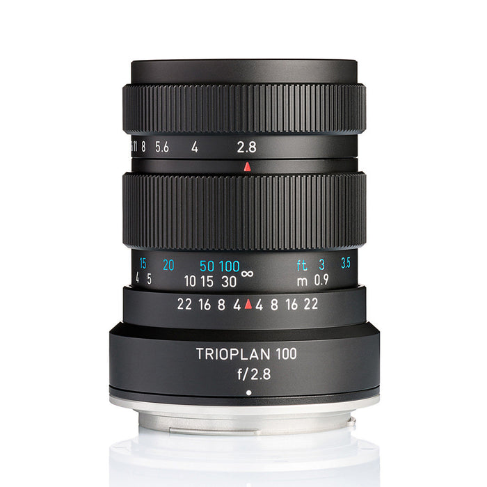 魅力の SALE バブルボケの王 TRIOPLAN 100mm F2.8 オールドレンズ aob