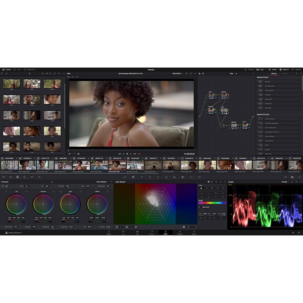 【ライセンスキー版】BlackmagicDesign DaVinci Resolve Studio 18