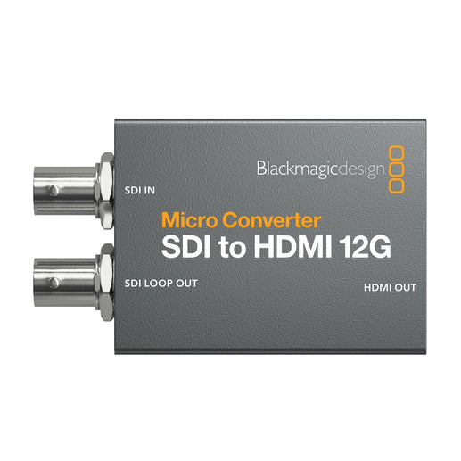 Micro Converter SDI to HDMI 12G PSU(パワーサプライ付属)