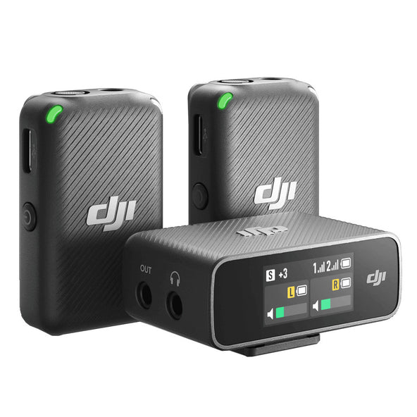 ワイヤレスマイク DJI Mic 美品(マイク×2 +レシーバ×1+充電ケース)DJI