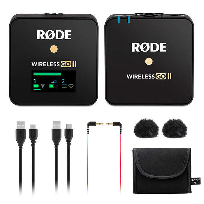 rode wireless go ⅱ ワイヤレスマイク 付属品多数 | www.tspea.org