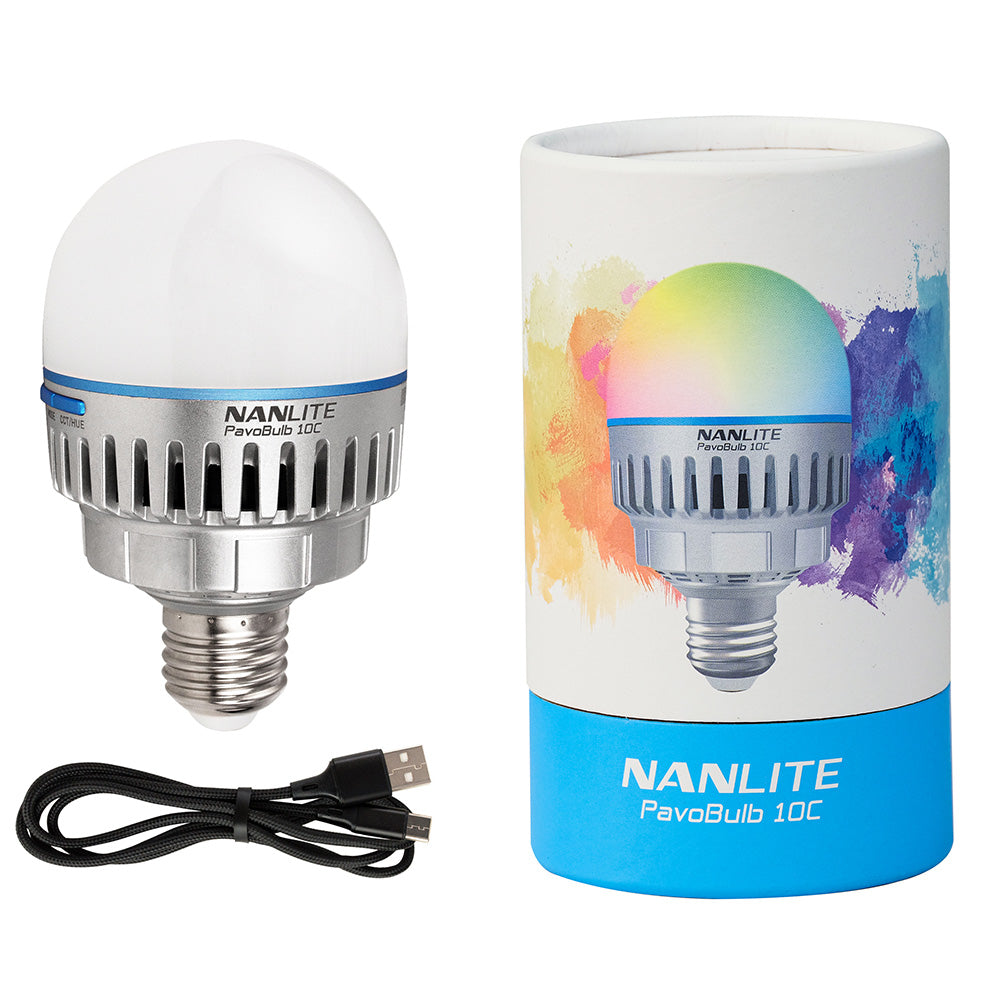 NANLITE、電球型撮影用ライト「PavoBulb 10C」とLEDスタジオライト