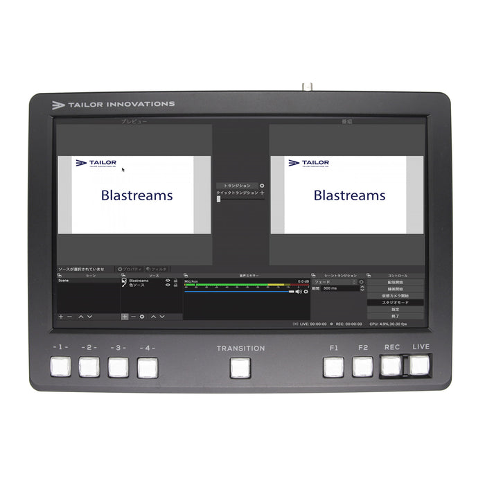 TAILOR INNOVATIONS MSR01-4K HDMI/SDI 4K入力対応 ライブ配信専用機器 Blastreams