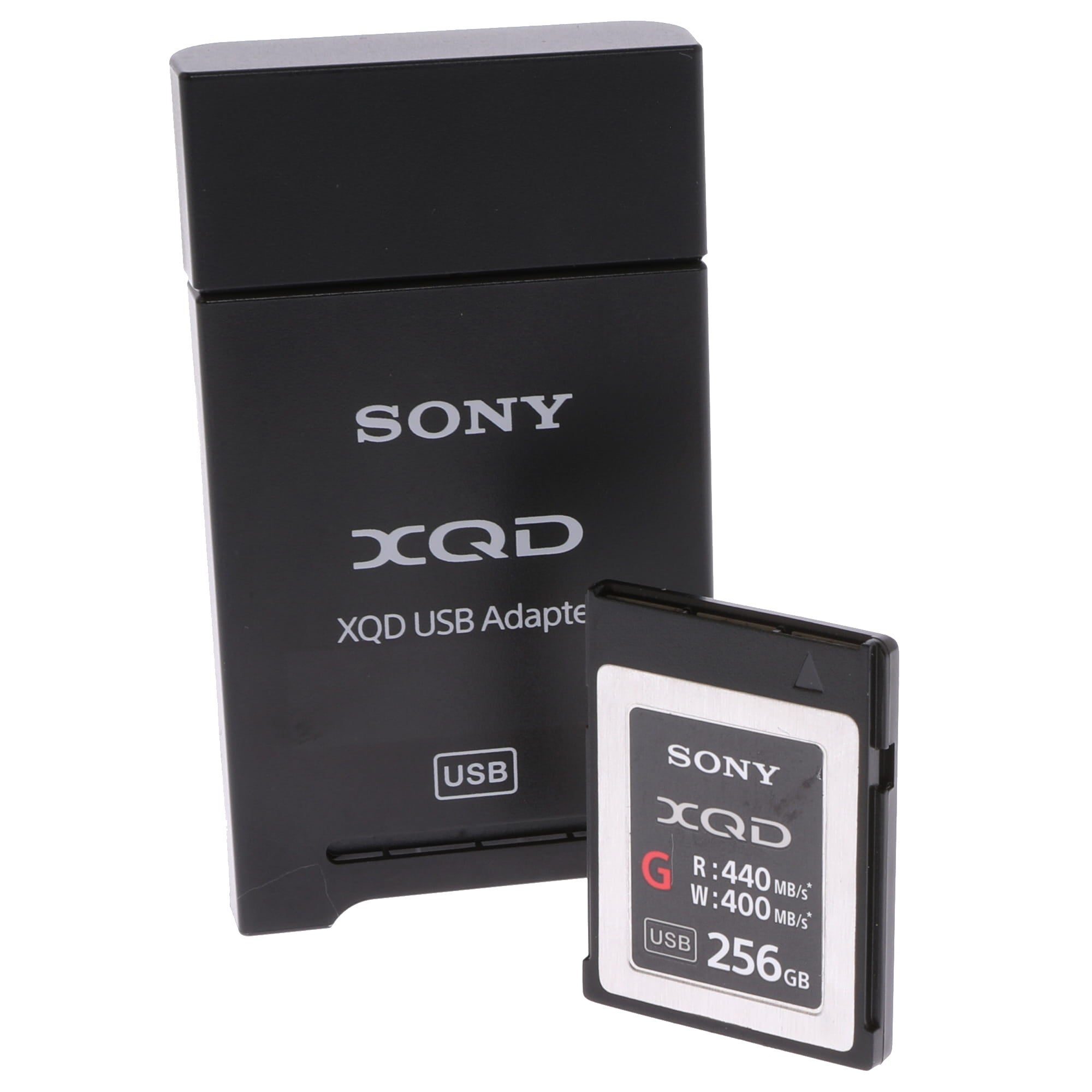 スマホ/家電/カメラSONY XQDカード 64GB XQDカードリーダー QDA-SB1A