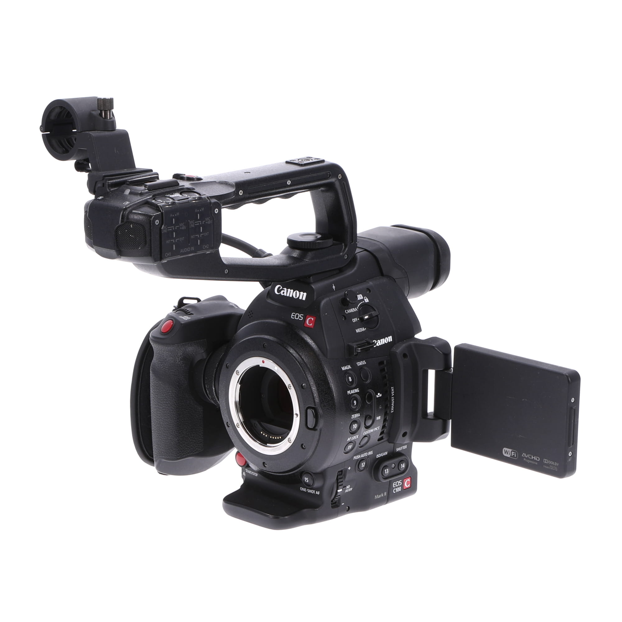 Canon デジタルシネマカメラ（EFマウント）EOS C100 Mark II ボディー