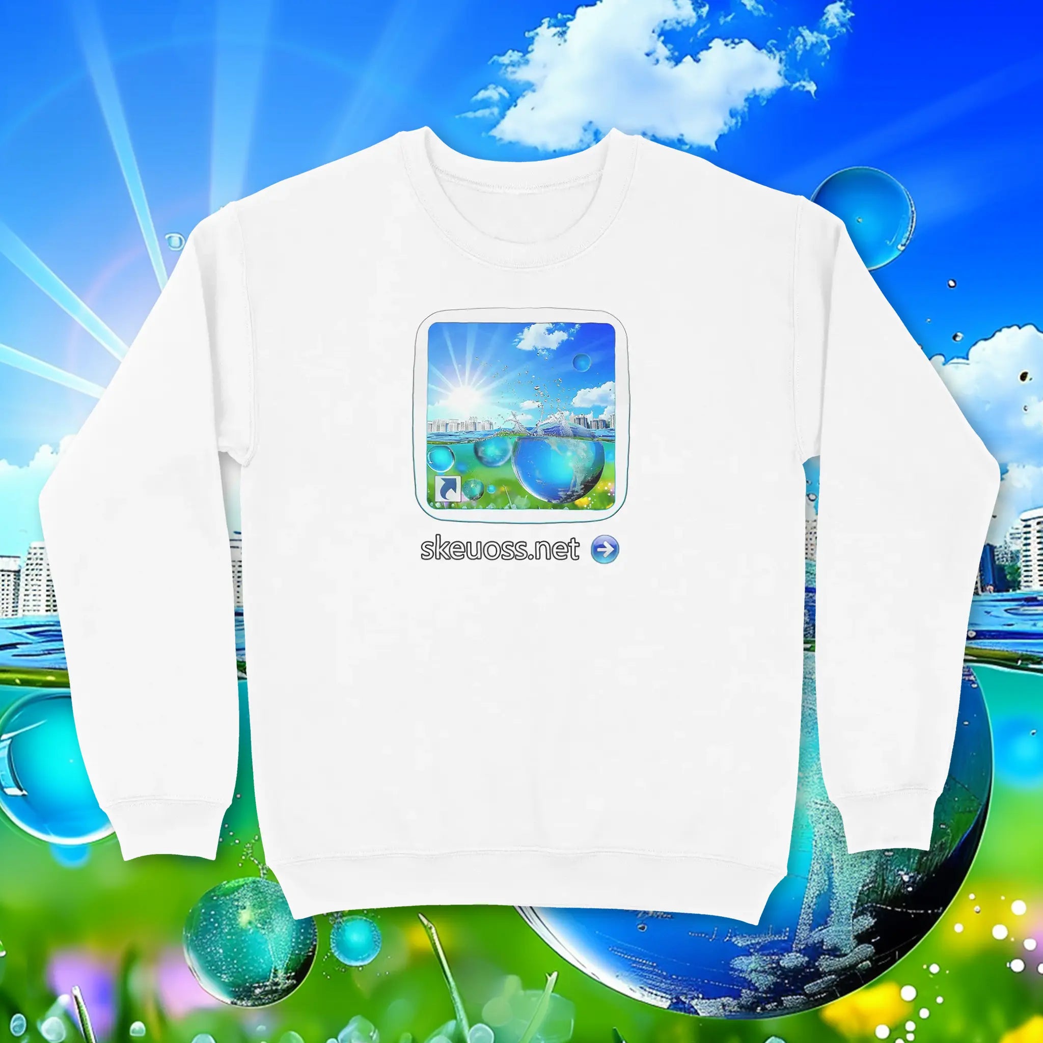 Frutiger Aero Sweatshirt - User Login Collection - User 267