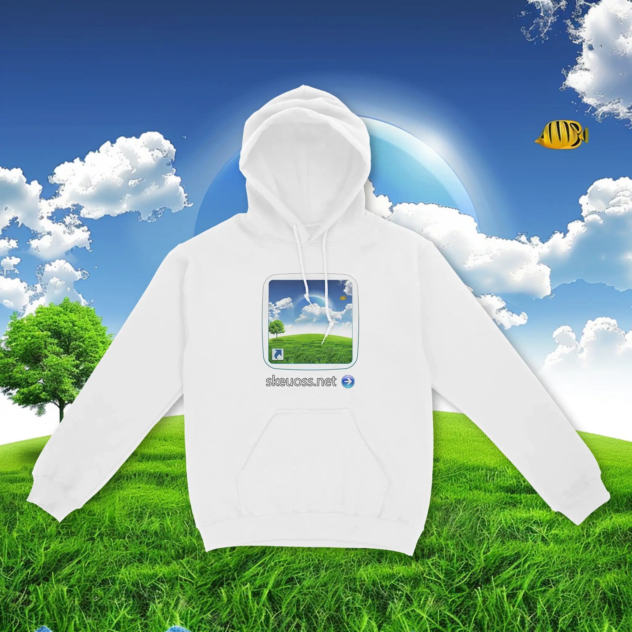 Frutiger Aero Hoodie - User Login Collection - User 304