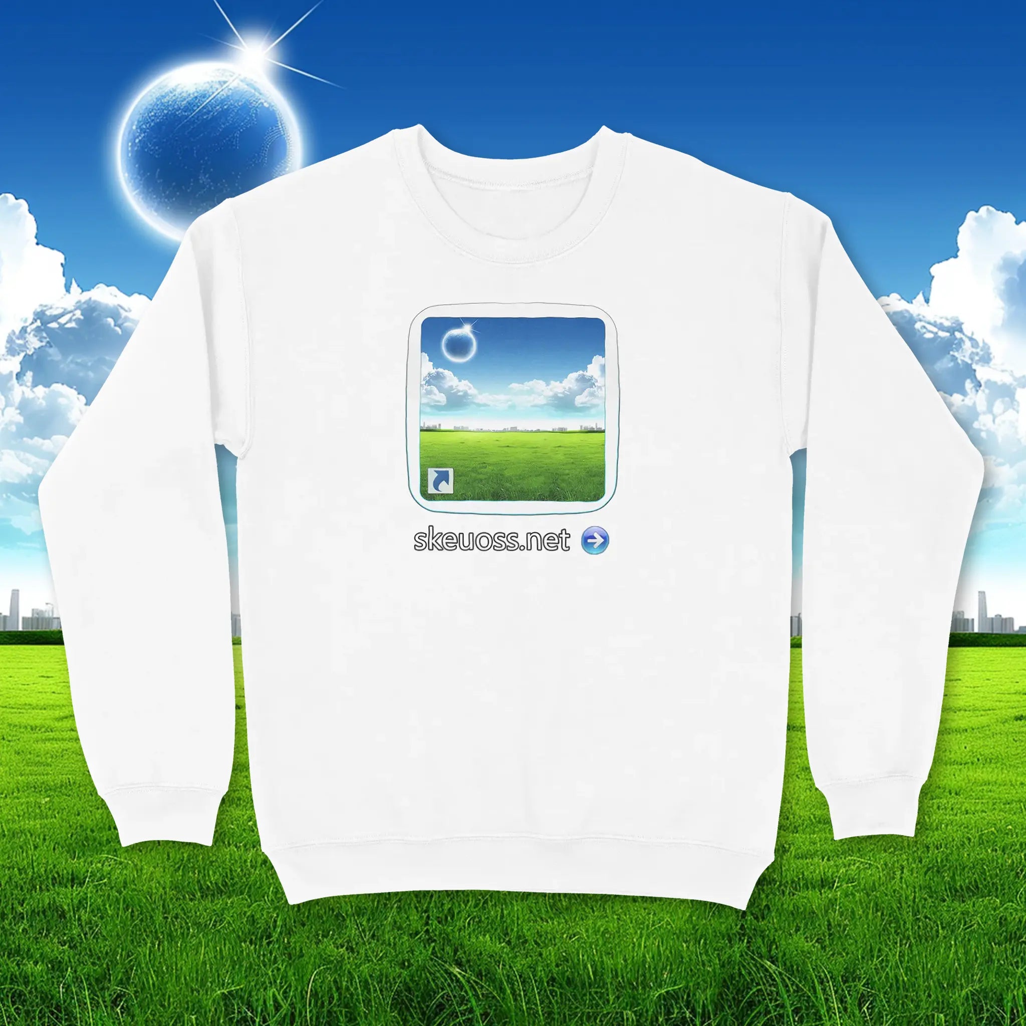 Frutiger Aero Sweatshirt - User Login Collection - User 309