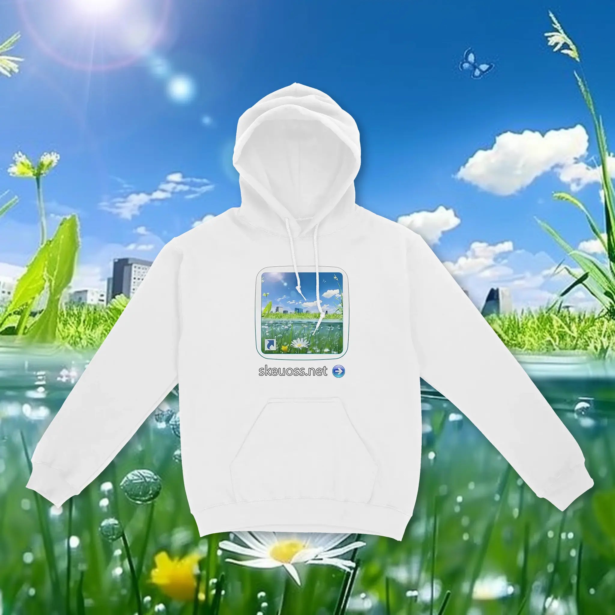 Frutiger Aero Hoodie - User Login Collection - User 324