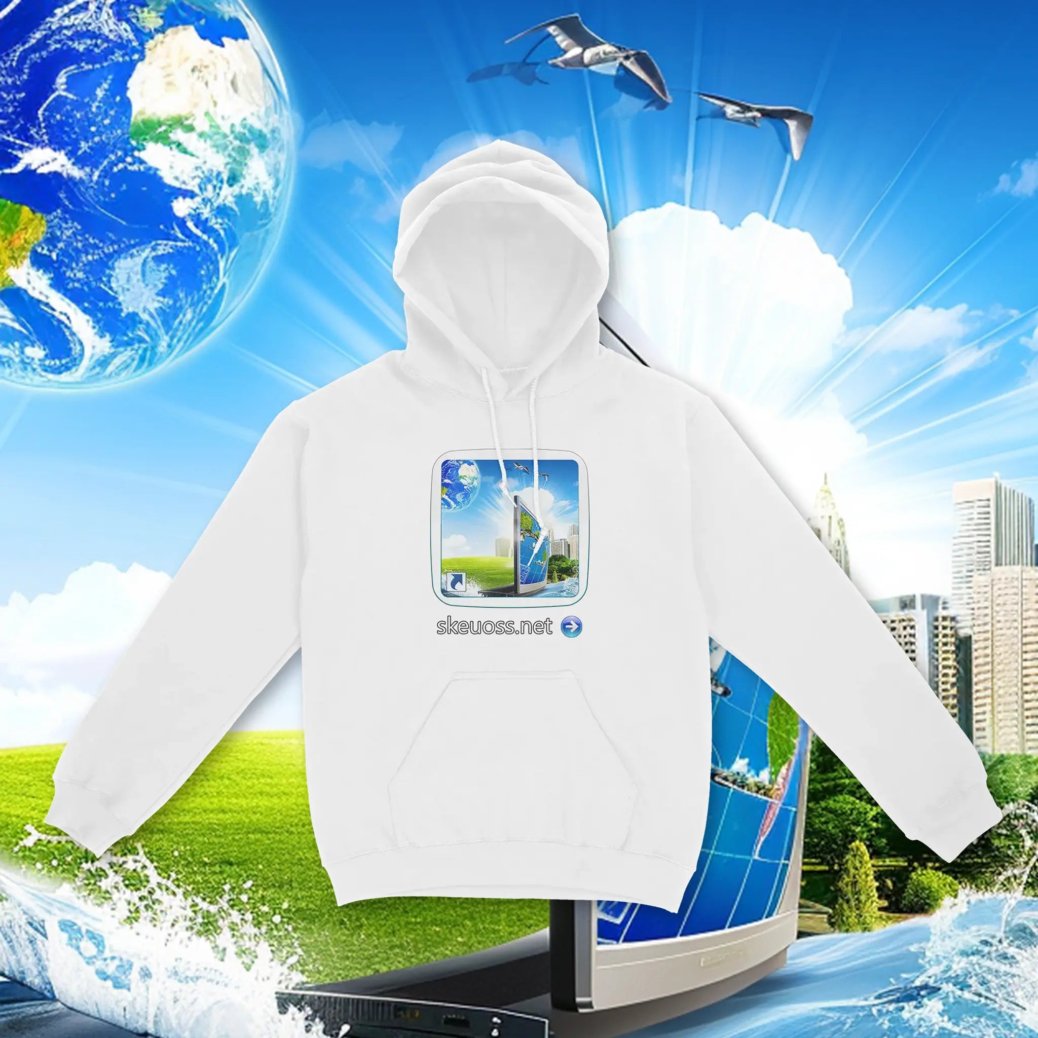 Frutiger Aero Hoodie - User Login Collection - User 329