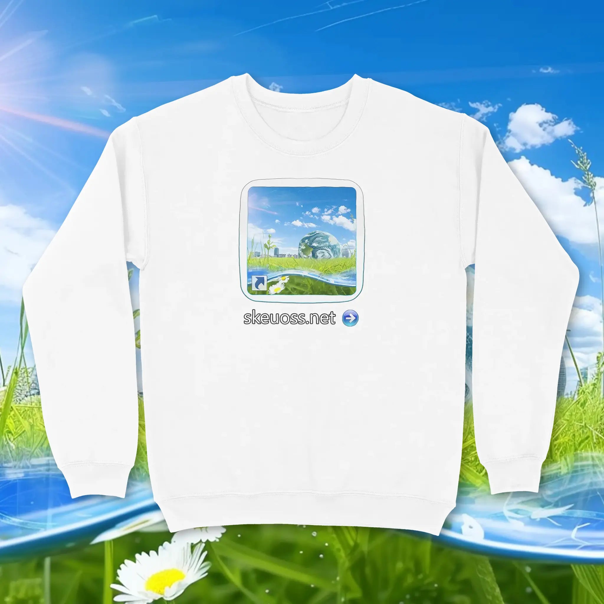 Frutiger Aero Sweatshirt - User Login Collection - User 332