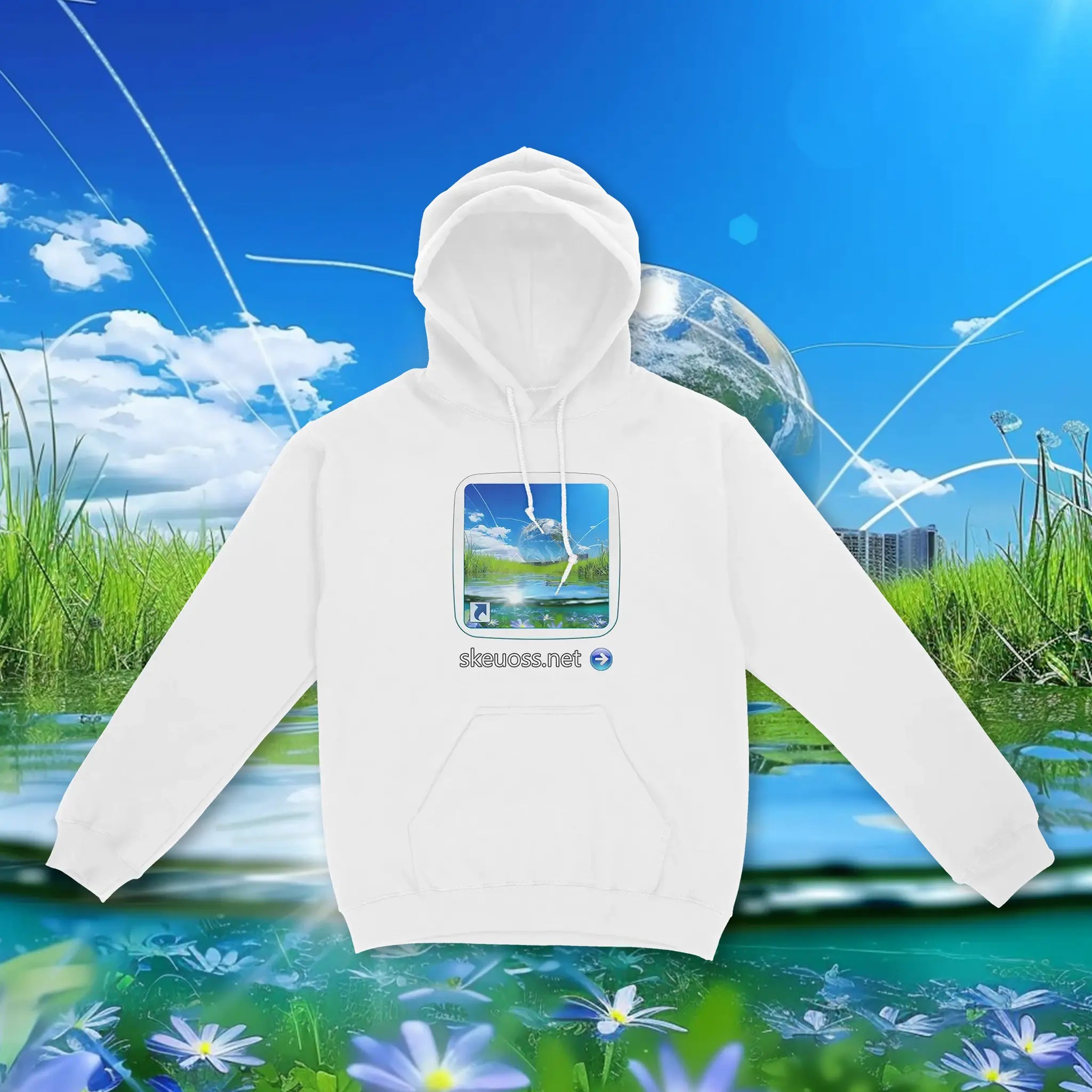 Frutiger Aero Hoodie - User Login Collection - User 342