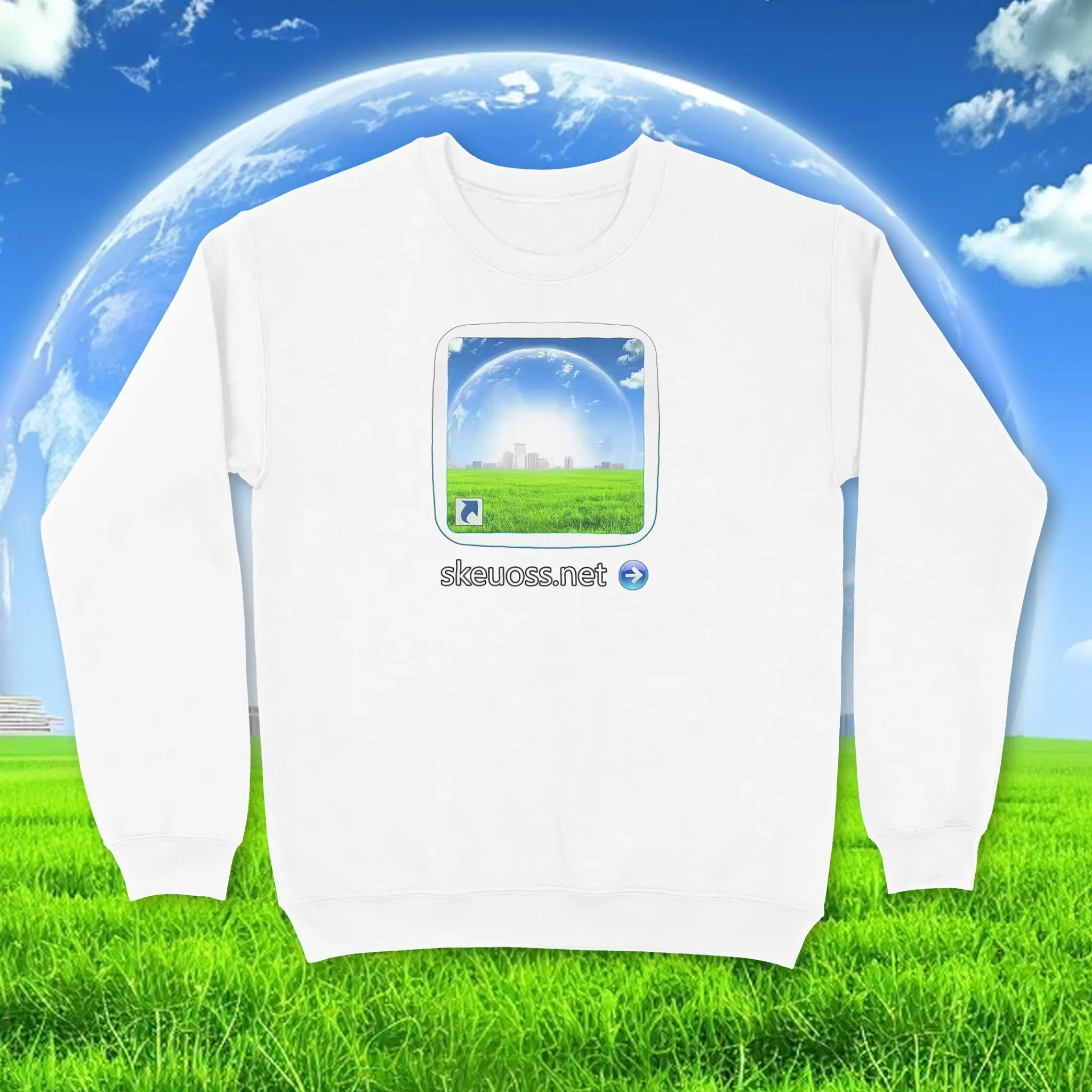 Frutiger Aero Sweatshirt - User Login Collection - User 165