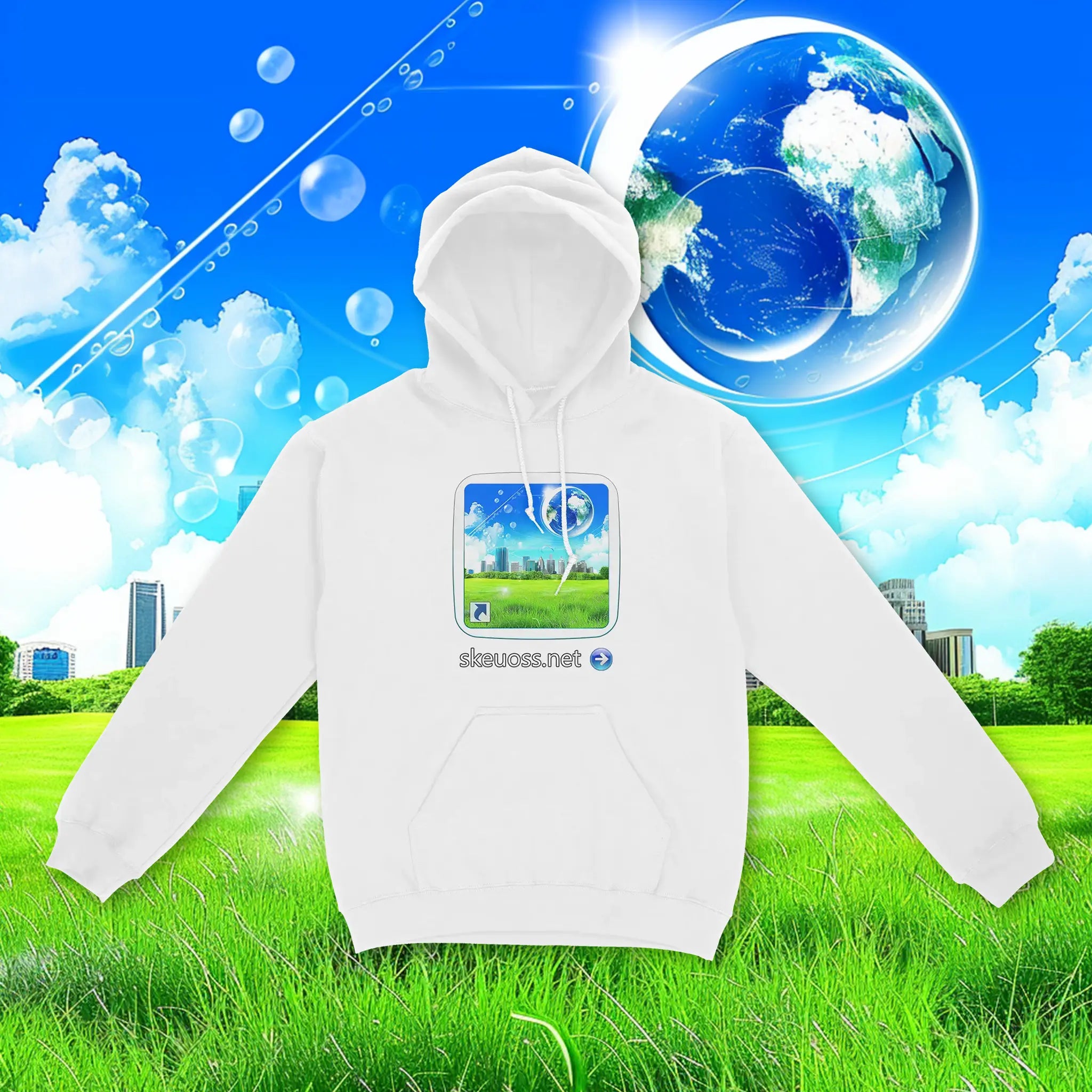 Frutiger Aero Hoodie - User Login Collection - User 407