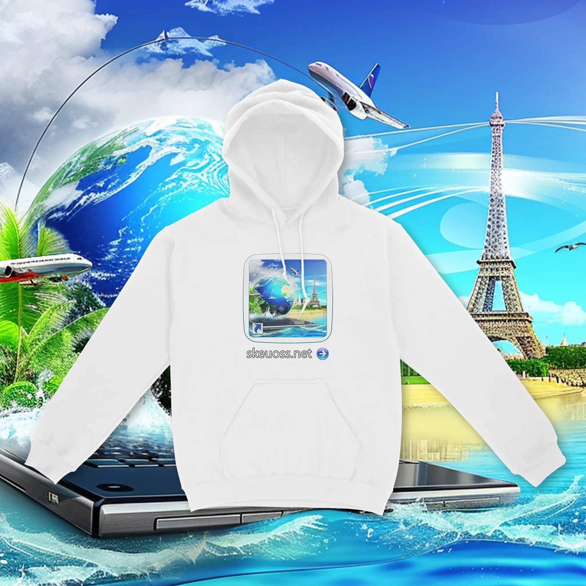 Frutiger Aero Hoodie - User Login Collection - User 192