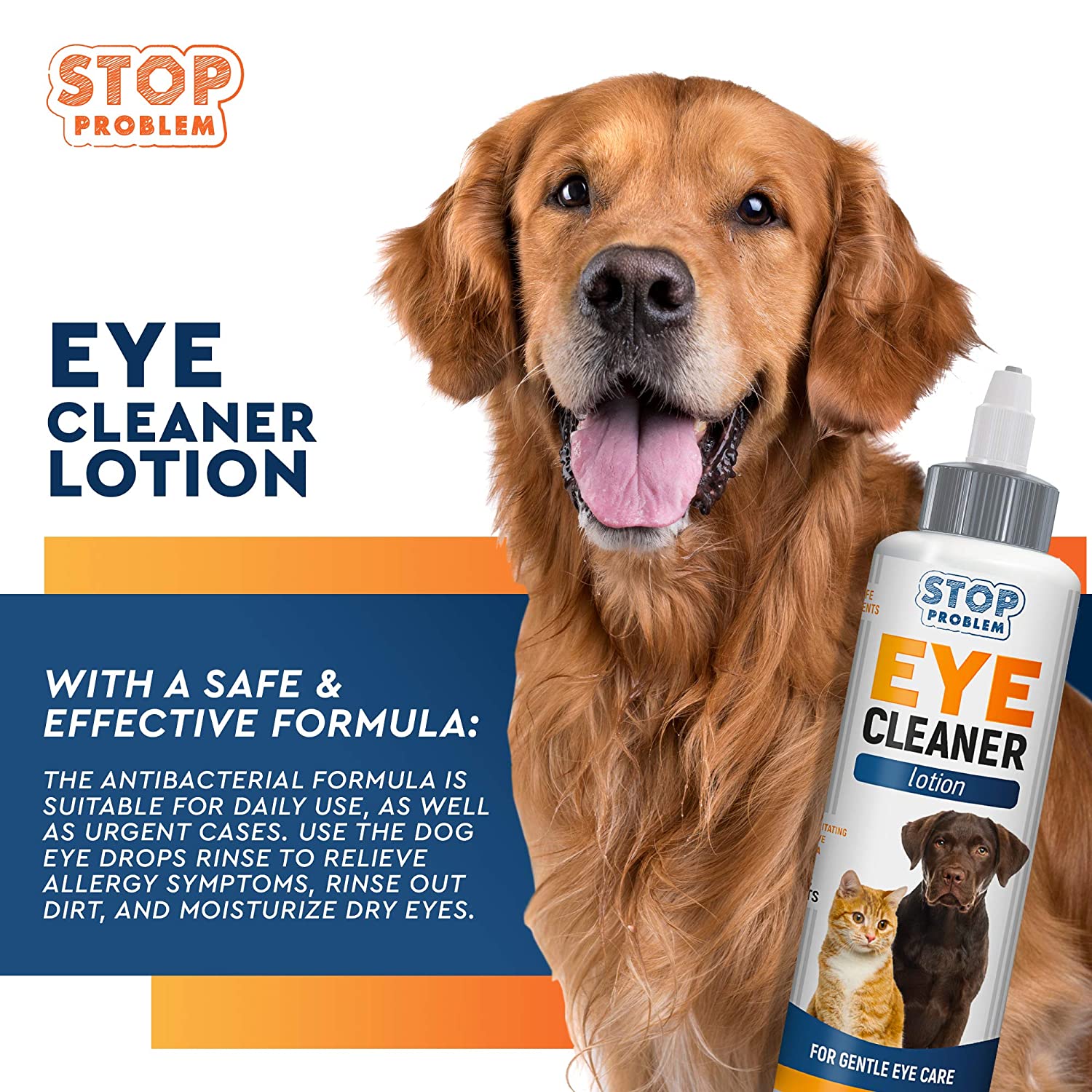 what is a good eye wash for dogs