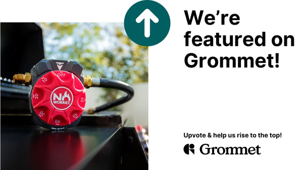 No Worriez gas timer we are featured on Grommet