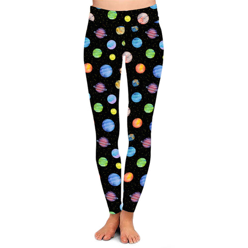 Colorful Lizard Pattern Leggings – Moonarama