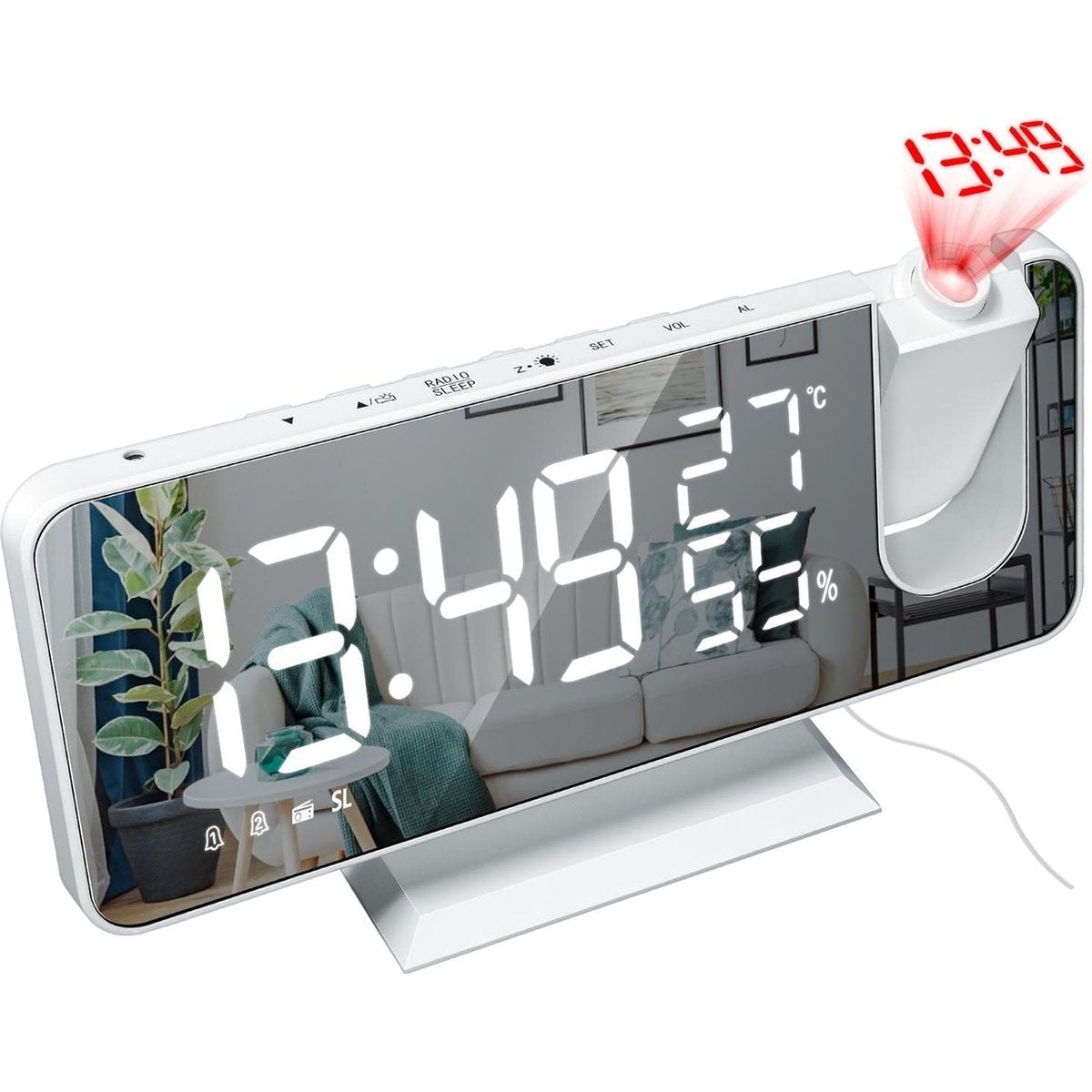 voor mij Tijd Beschaven Digitale Wekkerradio - Alarm Clock – Nixnix