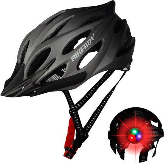 Bevatten droom cascade Mountainbike helm met lamp – Nixnix