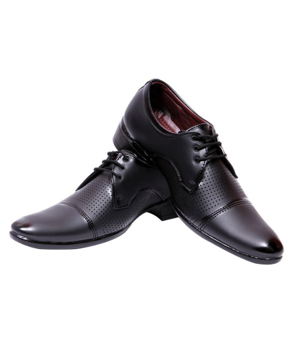 AADI Men's Navy Synthetic Leather Derby Formal Shoes – AADISHOESONLINE