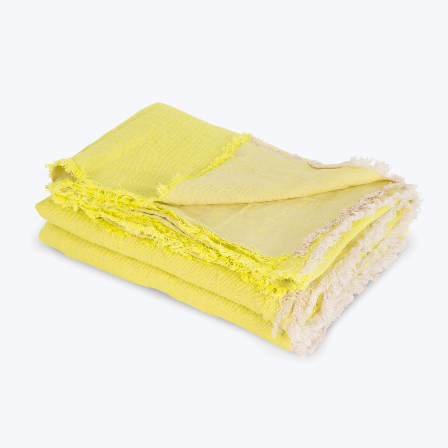 Washed Linen Throw