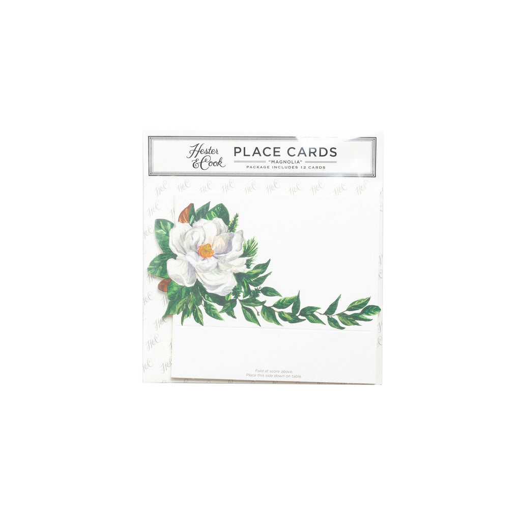 Hester and Cook Magnolia Placecard Pack | Clove & Creek