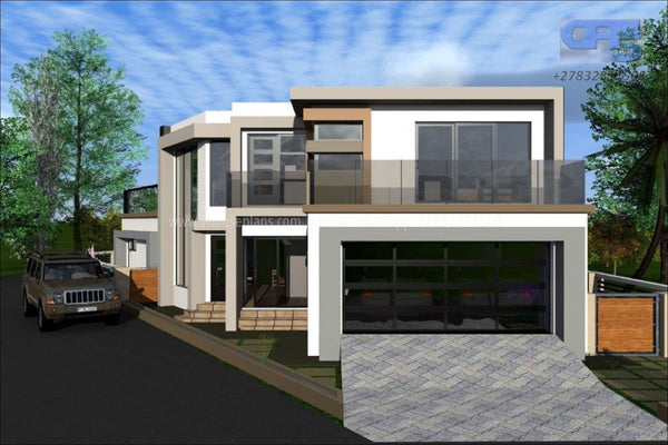 A W2992 4 Bedroom Double Storey House Plans Only
