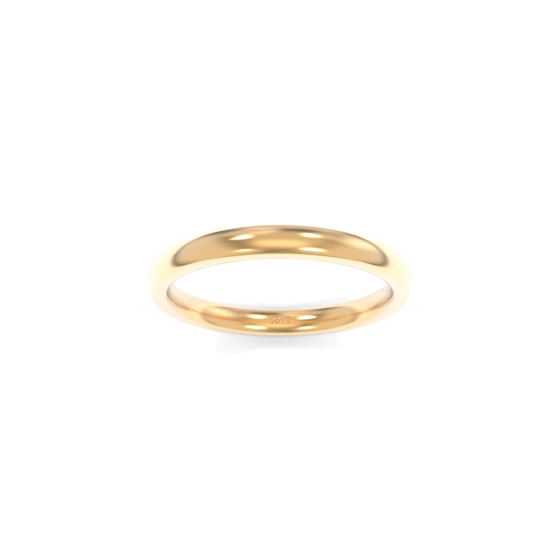 Thin Gold Faceted Spectra Band