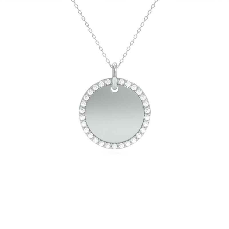 pandora diamond circle necklace