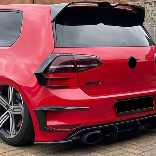 Rear Roof Spoiler Wing For VW Golf 6 7 7.5 VI VII MK6 7 7.5 GTI