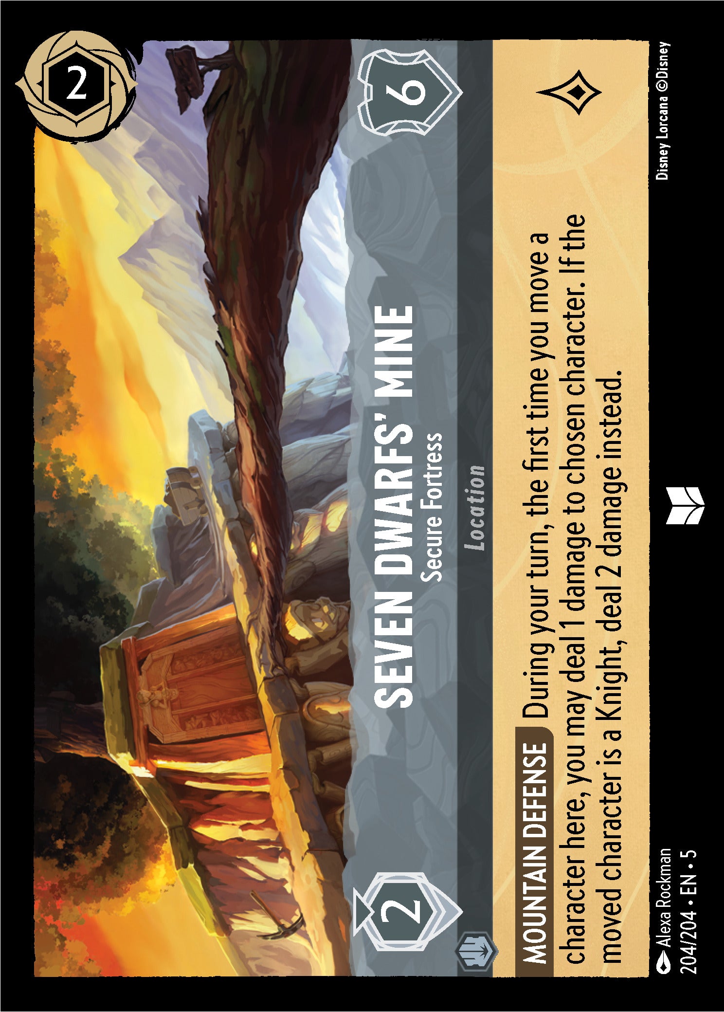 Seven Dwarfs' Mine - Secure Fortress [foil]