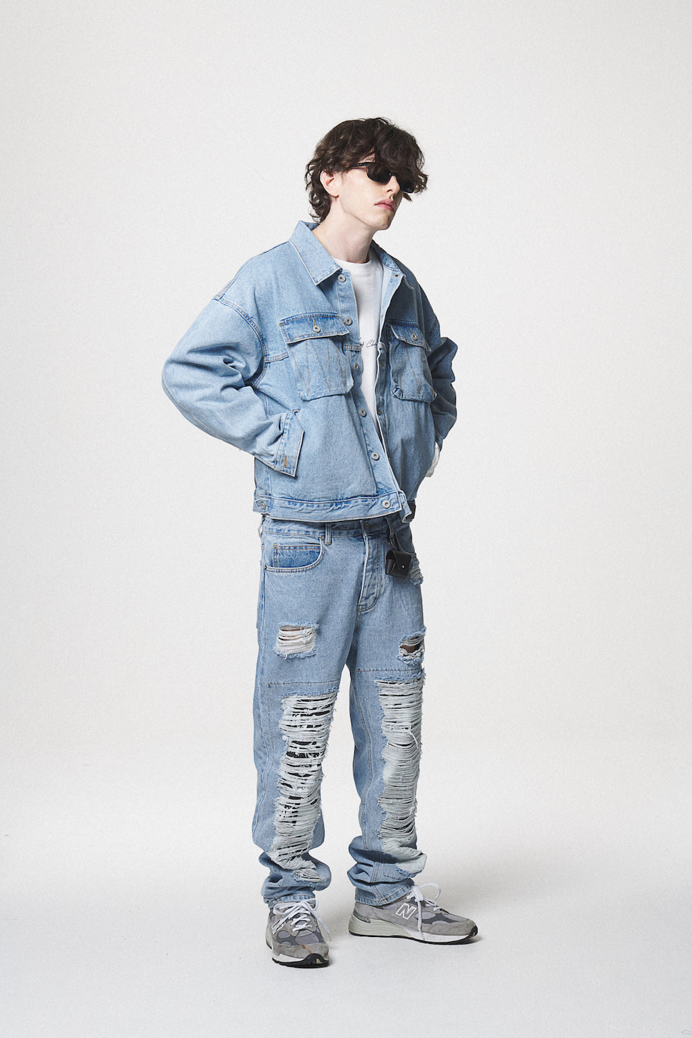 21 DENIM JACKET / SKY BLUE – LIBERE