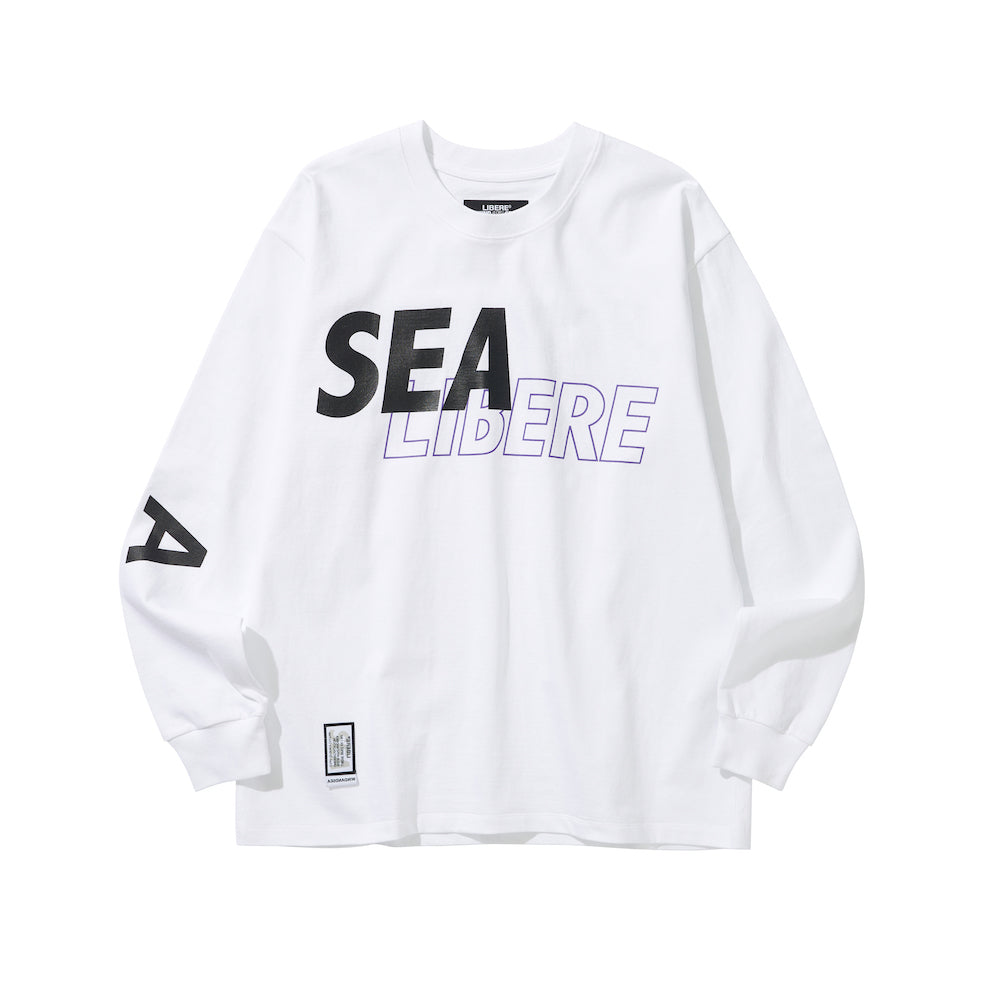 WDS X LIBERE LS TEE / WHITE