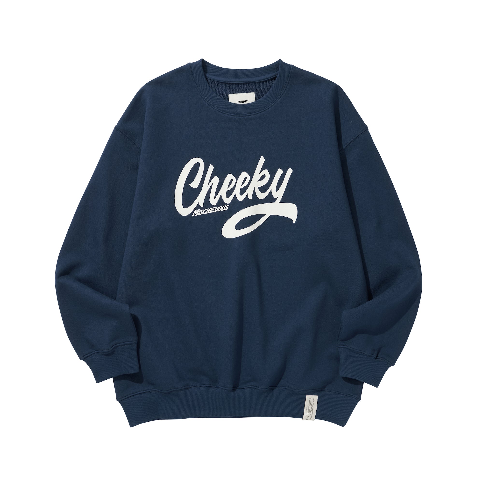 CHEEKY CREW SWEAT / GRAY – LIBERE