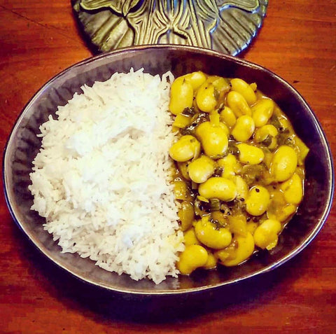 butterbean curry veganuary recipe