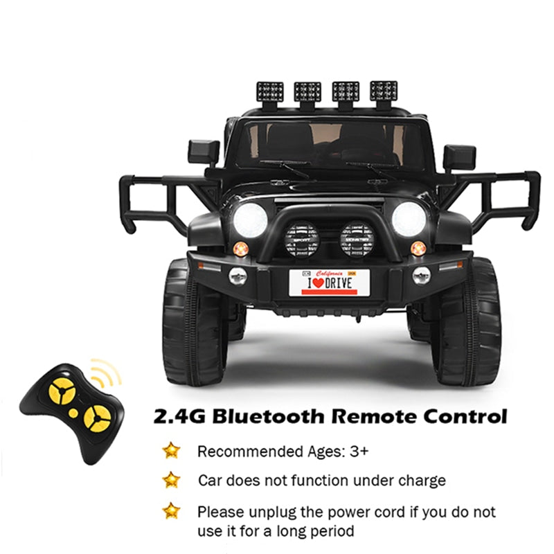 12V 2-Seater Kids Ride on Truck Powered Electric Vehicle Toy with Remote Control