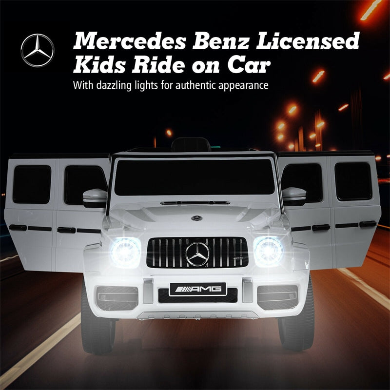 12V Battery Powered Vehicle Licensed Mercedes-Benz G63 Kids Ride On Car with Remote Control