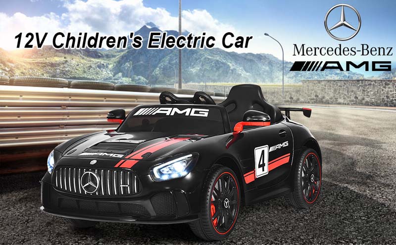 12V Licensed Mercedes Benz AMG Kids Ride On Car with 2.4G Remote Control