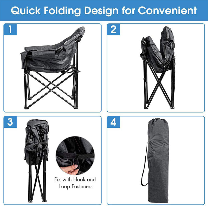 Bestoutdor Moon Padded Chair Camping chair