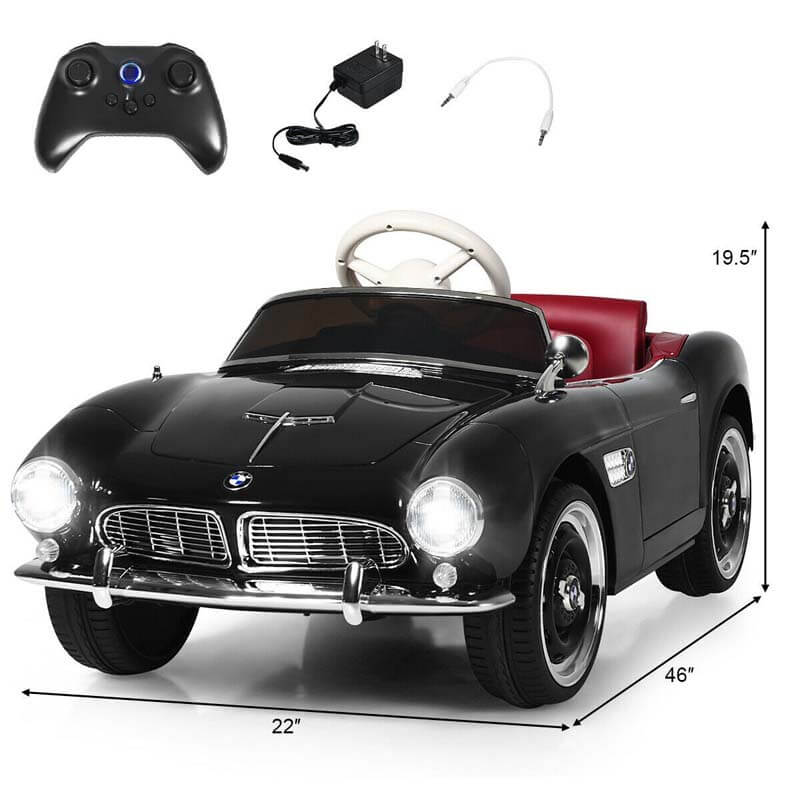 12V Kid's BMW 507 Licensed Electric Ride On Retro Car