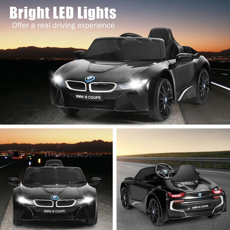 12V Kids BMW i8 Coupe Licensed Electric Ride On Car with 2.4G Remote Control